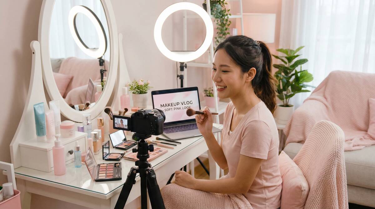 菠萝美妆教程视频